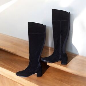 Chinese Laundry Suede leather over the knee boots